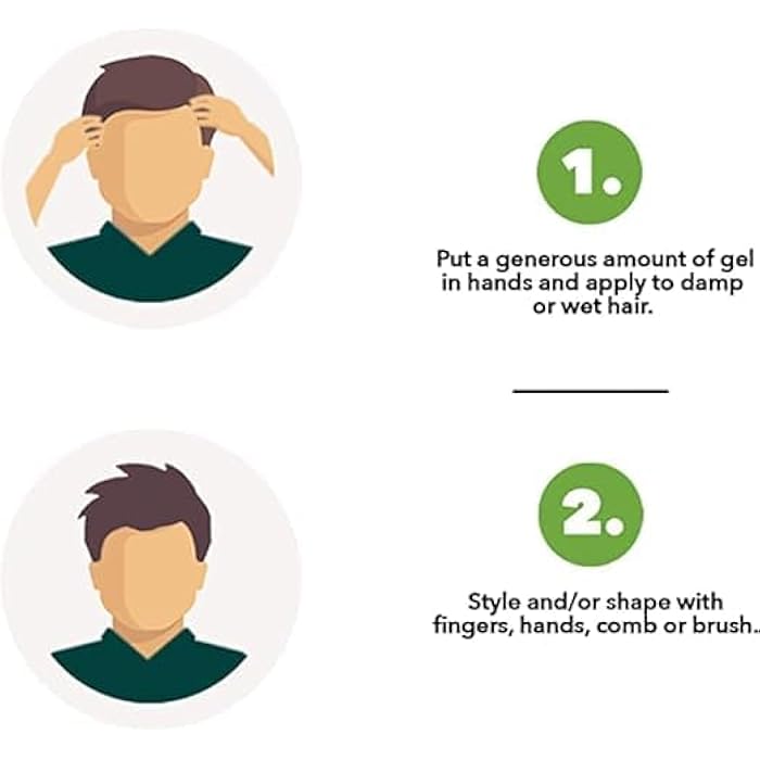 Vatika Menz Spike Up Hair Styling Gel (250mL) | Natural Lemon and Olive Extracts | Unbeatable Strong Hold | Natural Shine Finish for Hair - (2 Pack) - Image 5